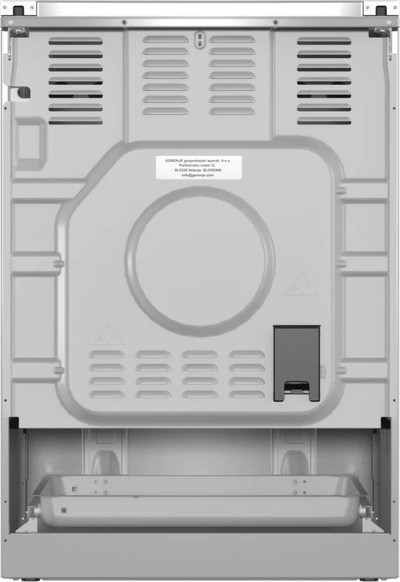 Shporet me gaz dhe furrë elektrike Gorenje G600 GKS6C71XF, 4 vatra, 71L, inox