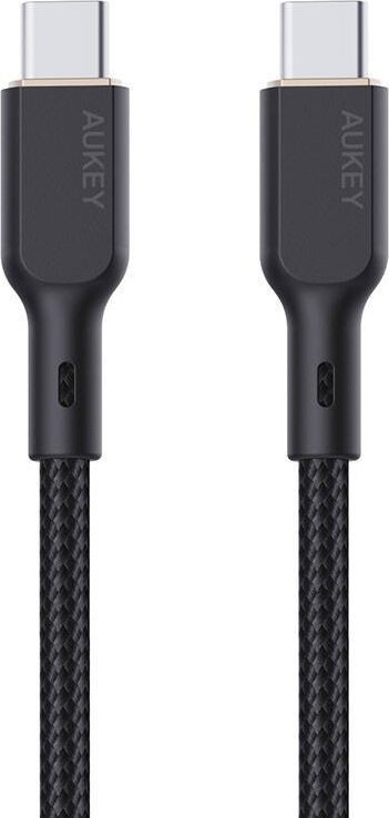 Kabllo USB-C në USB-C Aukey CB-KCC101, 1 m, 100 W PD, e zezë