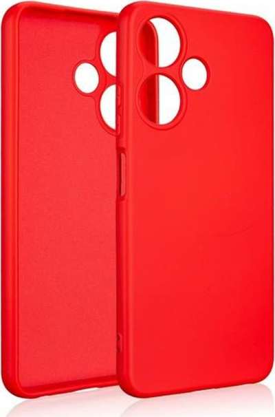 Mbrojtëse telefoni Beline Silicone për Infinix Hot 30i, silikon, e kuqe