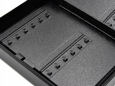 Kuti metalike për çelësa GEKO Safe Key Cabinet, 250x180x75 mm, me bravë, gri