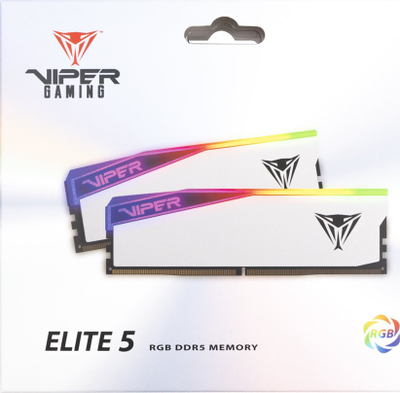 Memorie Patriot Viper Elite 5, DDR5, 32 GB, 7000 MHz, CL38, PVER532G70C38KW
