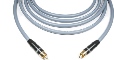 Аудио кабел Мелодика RCA, 17m, сив