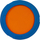 Lodër fluturuese për qen Chuckit Ultra Flight Disk, gomë e fortë, set 1 copë, blu