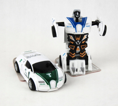Lodër transformus makinë policie Dromader 1295925, robot, plastike, e bardhë
