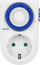 Programues kohe mekanik Orno MINI, prizë schuko, 3500W, i bardhë