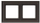Рамка Лирегус K14-345-02.R ON31, 2PLC, за комутациски програми