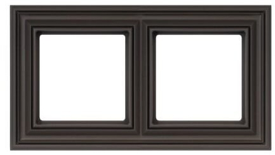 Рамка Лирегус K14-345-02.R ON31, 2PLC, за комутациски програми