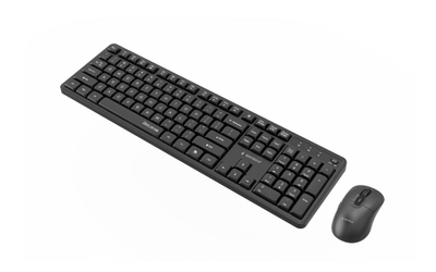 Set tastierë edhe maus Gembird Silent Key Pro KBS WMS 01, wireless, layout US, i zi