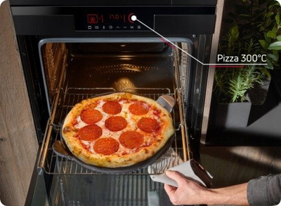 Furrë elektrike Gorenje ED3751BA V Pizza Studio, Pizza 300°C, pjekje me avull, e zezë