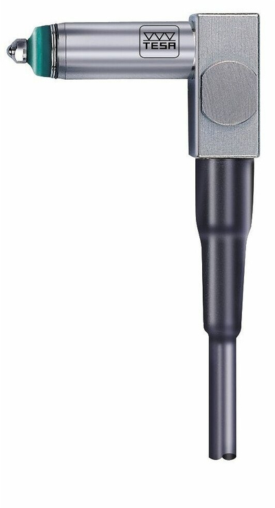 Sondë miniaturë TESA TECHNOLOGY 03230035, udhëtim shufre 2.1 mm, goditje ±1 mm, metalike