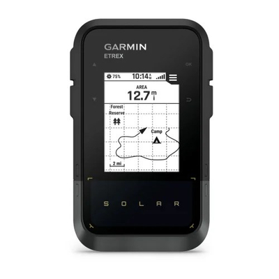 GPS portativ Garmin eTrex Solar, 2.2", solar, i zi