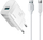 Karikues muri Joyroom JR-TF4, 18W, me kabllo USB-A në USB-C, i bardhë