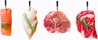 Termometër mishi Meater Plus, wireless, çelik inox, argjendtë