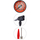 Pompa e dyshemesë XQ Max Pro, 11 bar, me manometër, e zezë
