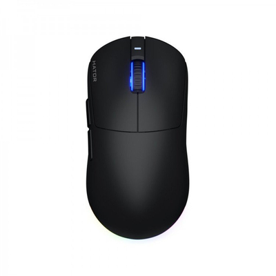 Maus wireless Hator Quasar 3, i rehatshëm në dorë, i zi