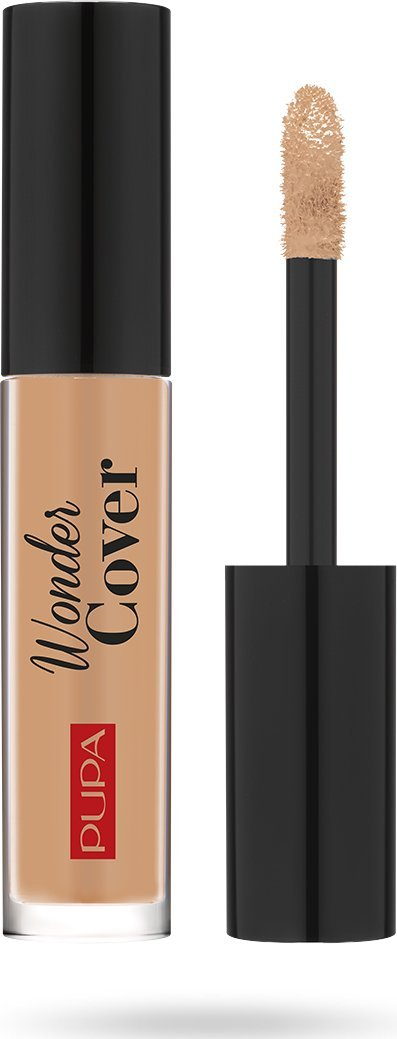 Korrektor lëng Pupa Wonder Cover 006 Biscuit, 4.2ml, mbulim i fortë, bezhë e ngrohtë