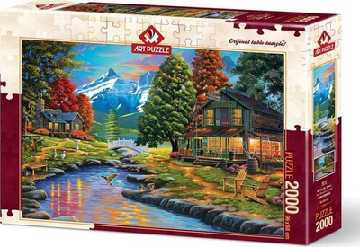 Lojë puzzle Artpuzzle Dy Anët e Pyllit, 2000 copa
