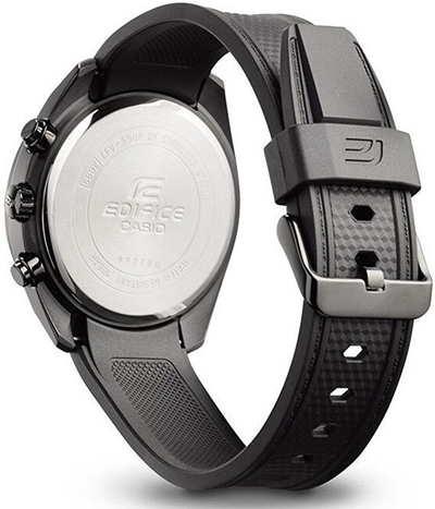 Orë për meshkuj Edifice Momentum Classic Sporty Chronograph, e zeë