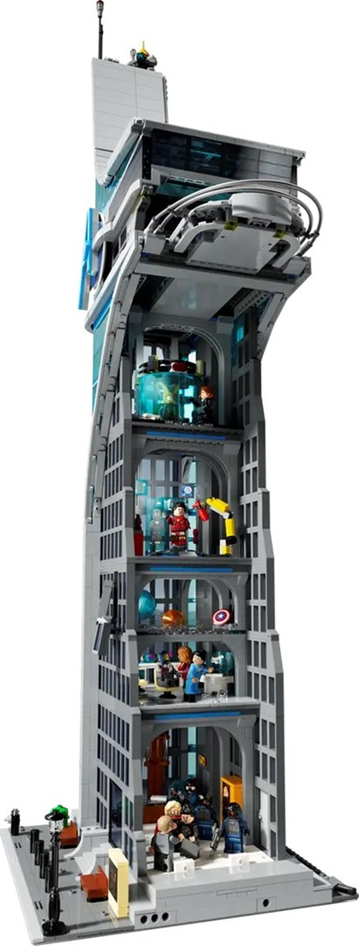 Lodra LEGO Avengers Tower 76269, set ndërtimi koleksionues, për të rritur, shumëngjyrëshe