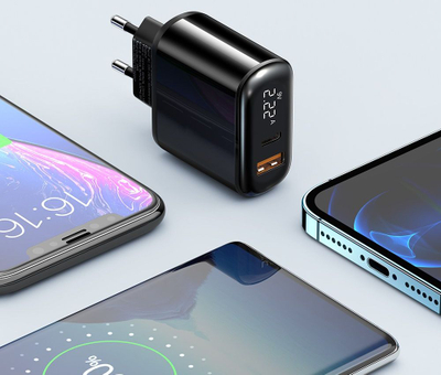Karikues muri Mcdodo CH-7170, 20W PD, 2x USB USB-C, ngjyrë e zezë