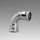 Bërryl çeliku SANHA Sanha Therm 90°, 22mm, presim, i galvanizuar