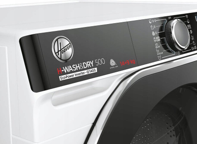 Lavatriçe Hoover HW 4149AMBC/1-S, 9kg, 1400rpm, e bardhë