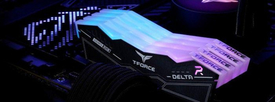 Memorie operative RAM Delta Team Group T-Force Delta RGB, 32GB DDR5, 6400MHz, CL40