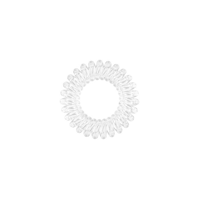 Llastikë për flokë Invisibobble Power Crystal Clear Hair, 6 copë, transparent