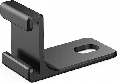 Adapter aksesor Puluz PU983B, mbajtës magnetik, montim 1/4", alumini i zi