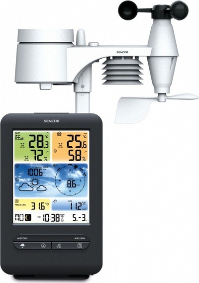 Stacion moti Sencor SWS 9898 WIFI, ekran 5.4\", WIFI, i zi