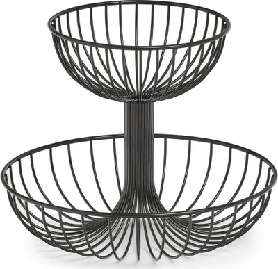 Frutierë dy-nivelëshe Zeller, 17.5 cm, 29 cm, metalike