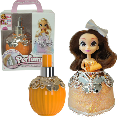 Kukull parfum Perfumies TM Toys Ella Jada, aromë portokalli, për kalamaj
