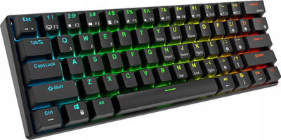 Механичка тастатура RK Royal Kludge RK61, 61 тастери, три безжични режими, RGB