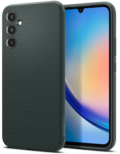 Маска Spigen Liquid Air за Samsung Galaxy A34 5G, зелена боја