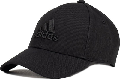 Kapele baseball Adidas Big Tonal Logo, pambuk, me rrip rregullimi, e zezë
