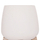 Vazo dekorative FRELLO HM4674.02S, fiber cement, 14.5x14.5x16 cm, e bardhë