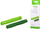 Set furçash gome IRobot Roomba 4624870, seri E dhe I, 2 copë, jeshile