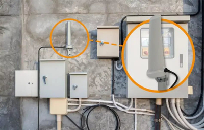Antena Poynting Omni-280-02, LTE 5G SISO, omnidireksionale, e bardhë