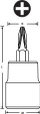 Prizë bit kryq Stanley Phillips 1/4", PH3 x 32 mm (STMT73238-8B)