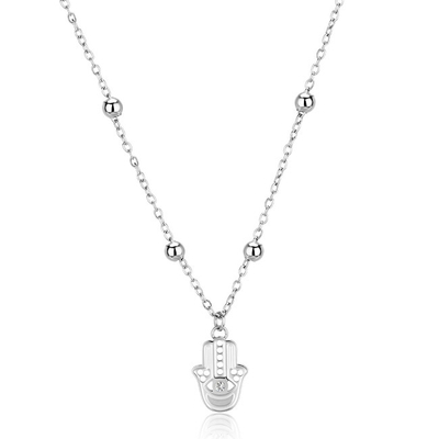 Varëse për femra S'Agapõ Charming Hamsa SWH07, e argjendtë