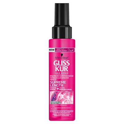 Serum sprej për flokë Gliss Kur Supreme Lenght, 100 ml