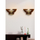 Set 2 llamba muri MDF 32×22×19 cm (HM7382.02)
