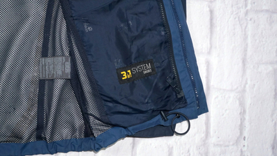 Xhaketë shiu Jack Wolfskin Texapore, kundra ujit, me kapuç, blu e errët