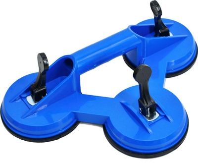 Kapëse vakumi për xham AWTools AW29422, set 3 copë, plastike, portokalli