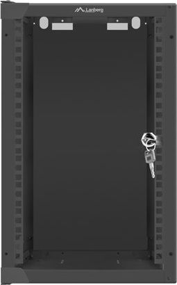 Kabinet rrjeti i varur Lanberg WF10-2309-10B, 10", 9U, i zi