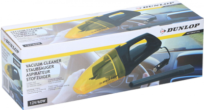 Aspirator dore për makinë Dunlop, 12V, 60W, i zi