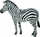 Figurë lodër Collecta Common Zebra 004-88830, kafshë plastike, shumëngjyrëshe
