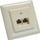 Kuti murale rrjeti InLine Wall Box 69989C, 2x RJ45, 8 pin, e bardhë