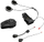 Систем за комуникација за мотоцикл Sena 10S Twin Kit, Bluetooth 4.1, до 1.6 km, црн
