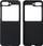 Këllëf telefoni VOUGE për Samsung Galaxy Z Fold 6 5G, në dy pjesë, me kornizë metalike, i zi
